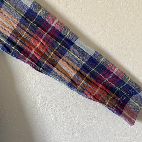 Boden Mens Shirt Plaid Button Down Size L Casual Collared Long Sleeve Cotton - Picture 6 of 13